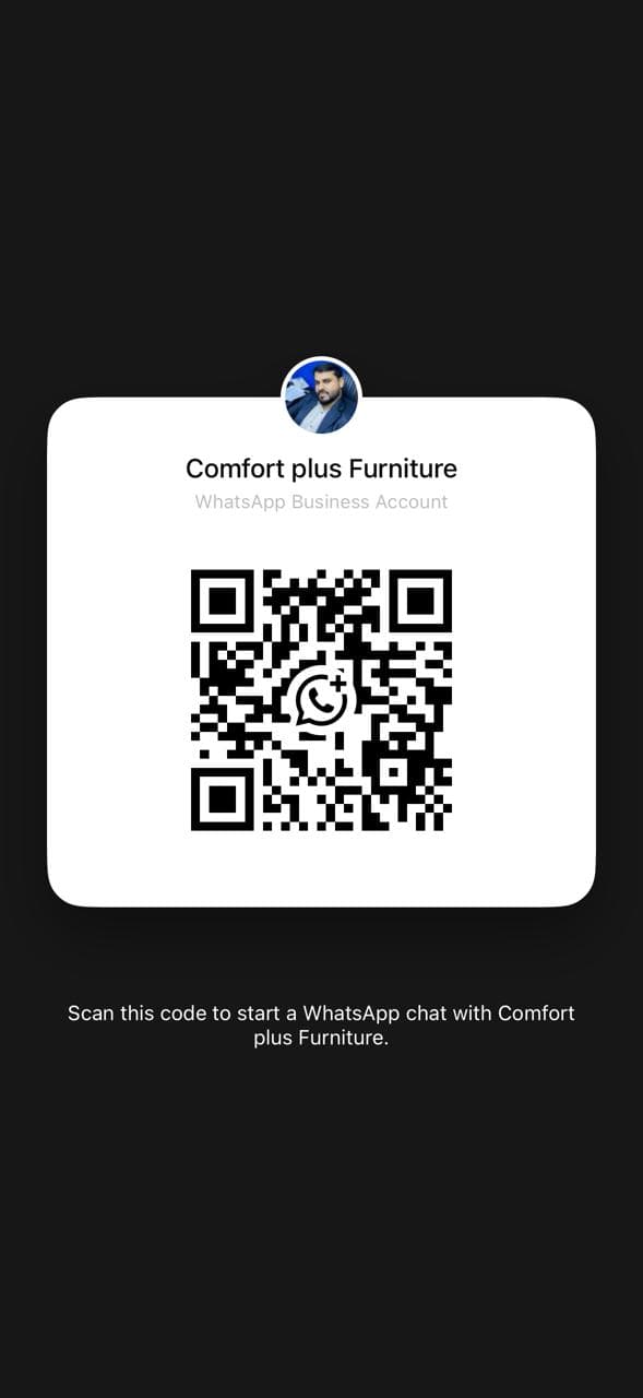 WhatsApp QR Code to contact Comfort Contract Furniture